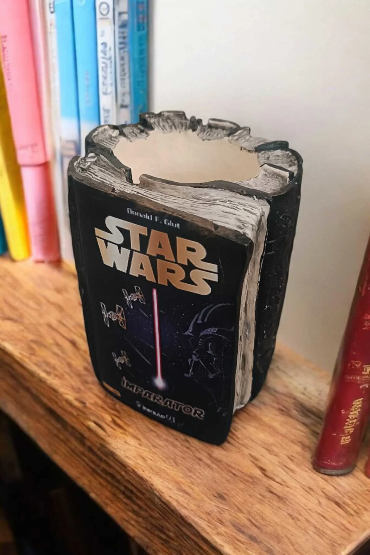 Star Wars Kitabı Şeklindeki Kalemlik 10x8 cm