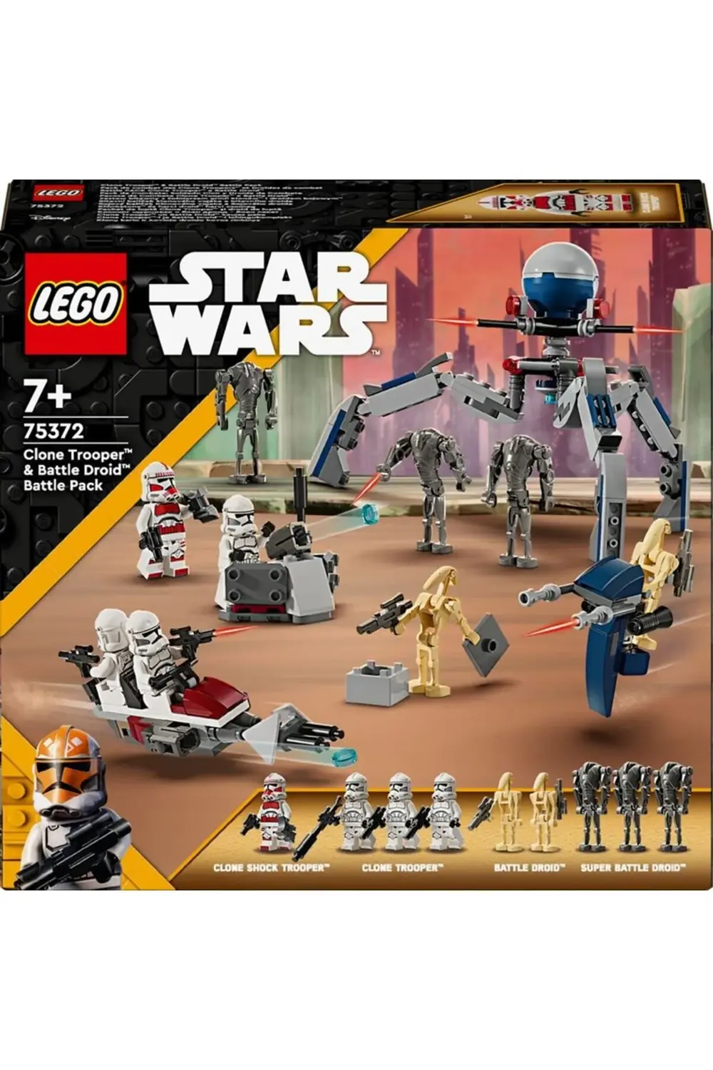 Star Wars Klon Trooper ve Savaş Droidi Savaş Paketi 75372 Star Wars Klon Trooper ve Savaş Droidi Savaş Paketi 75372