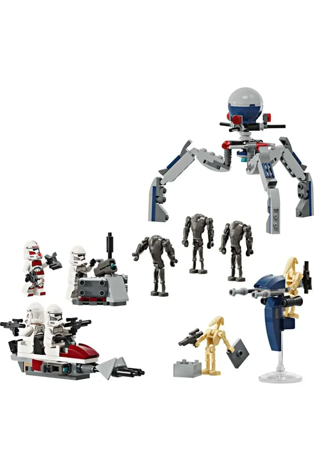Star Wars Klon Trooper ve Savaş Droidi Savaş Paketi 75372 Star Wars Klon Trooper ve Savaş Droidi Savaş Paketi 75372
