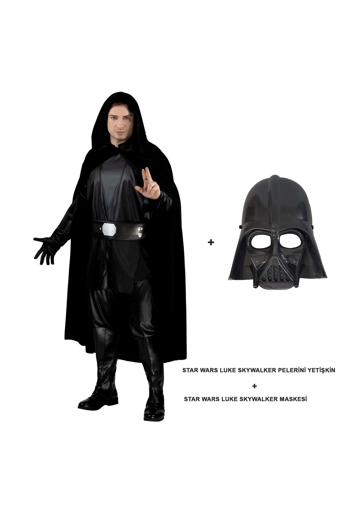 Ok Aksesuar Star Wars Luke Skywalker Pelerini Yetişkin Ve Maskesi Go506089gos Ok Aksesuar Star Wars Luke Skywalker Pelerini Yetişkin Ve Maskesi Go506089gos