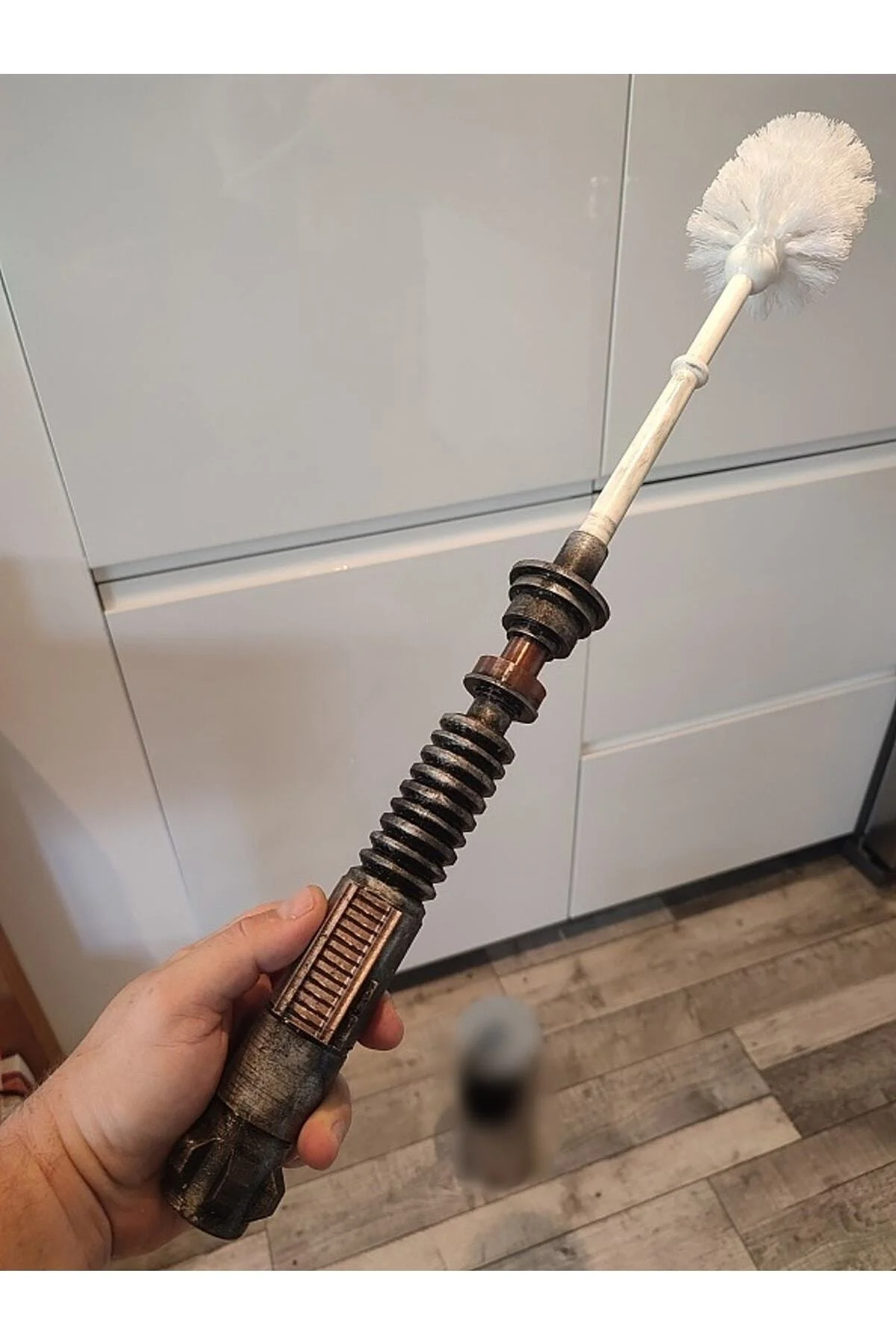Star Wars Luke Skywalker'in Işın Kılıcı Şeklinde Tuvalet Fırçası 