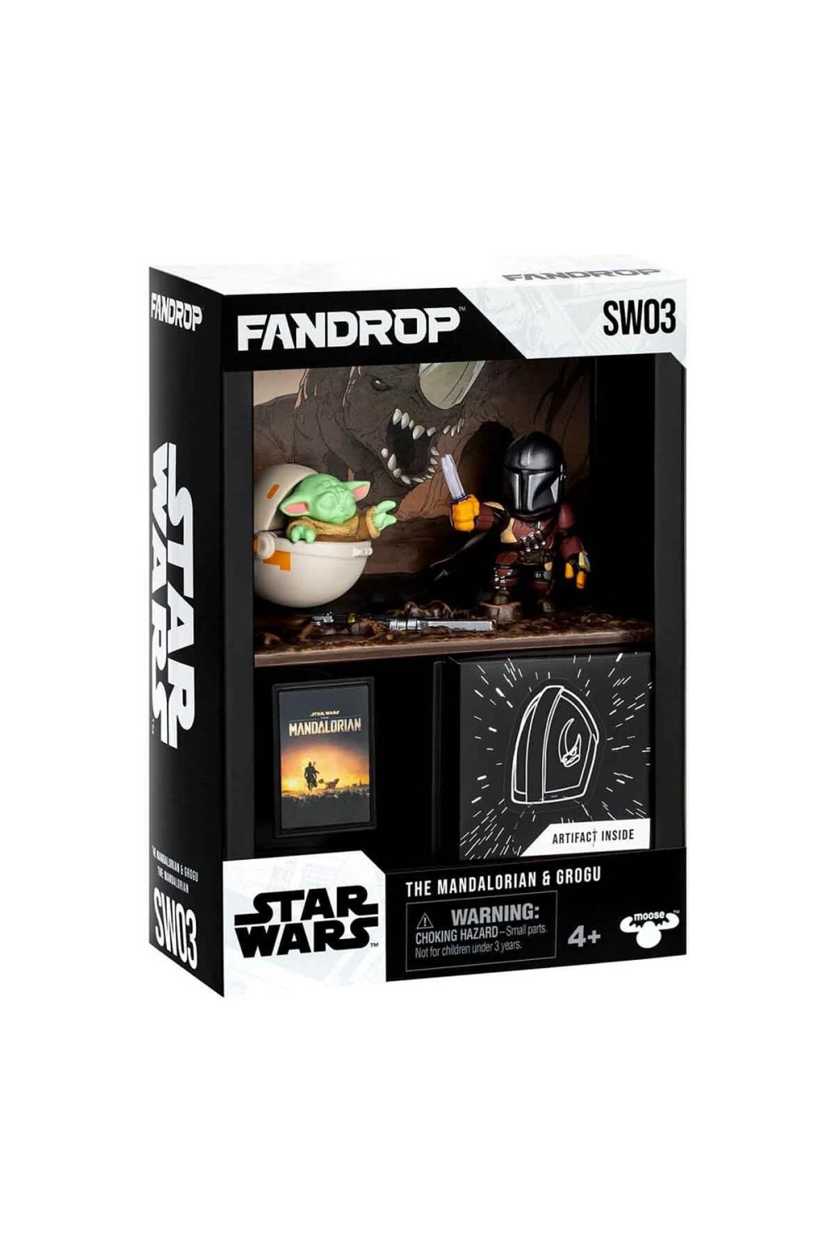 Star Wars Mandalorian ve Grogu Diorama Seti