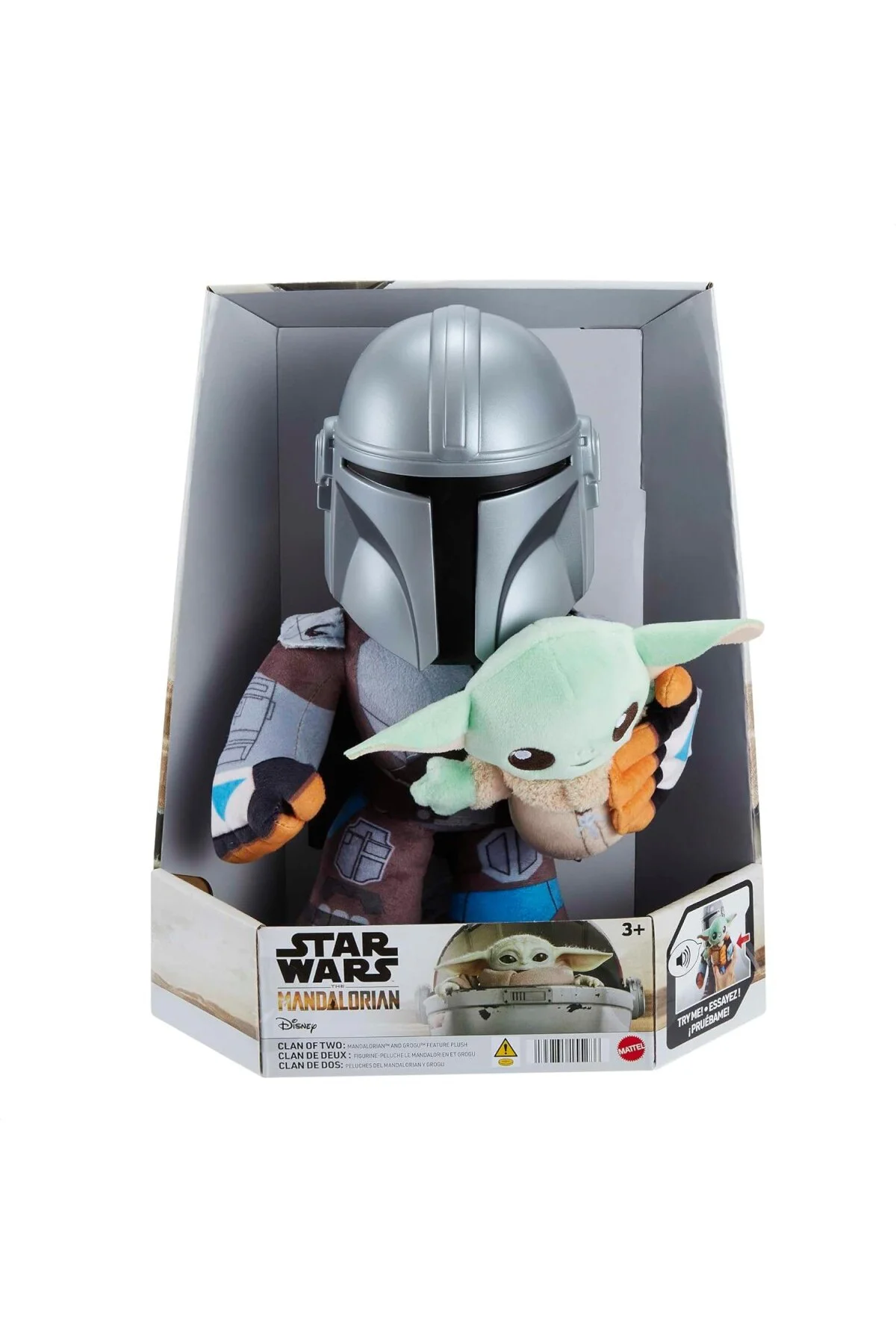 Star Wars Mandalorian Sesli Pelüş Figür, 3 yaş ve üzeri, HPC19