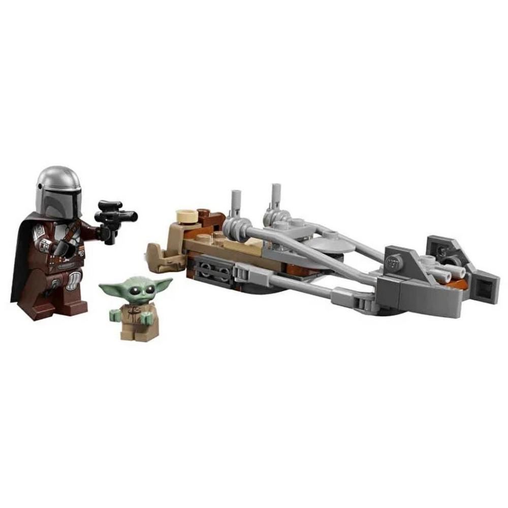 Star Wars Mandalorian ve Grogu’nun Hız Motoru 75436