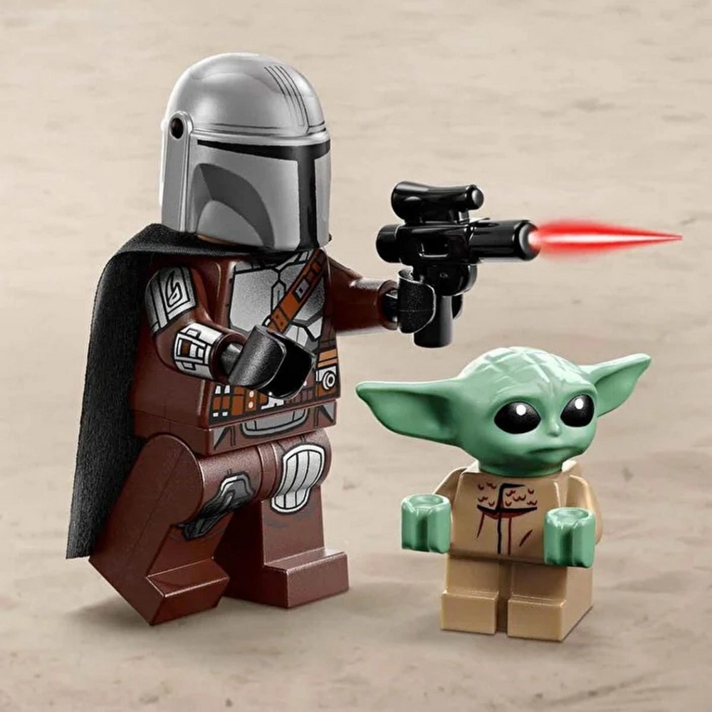 Star Wars Mandalorian ve Grogu’nun Hız Motoru 75436