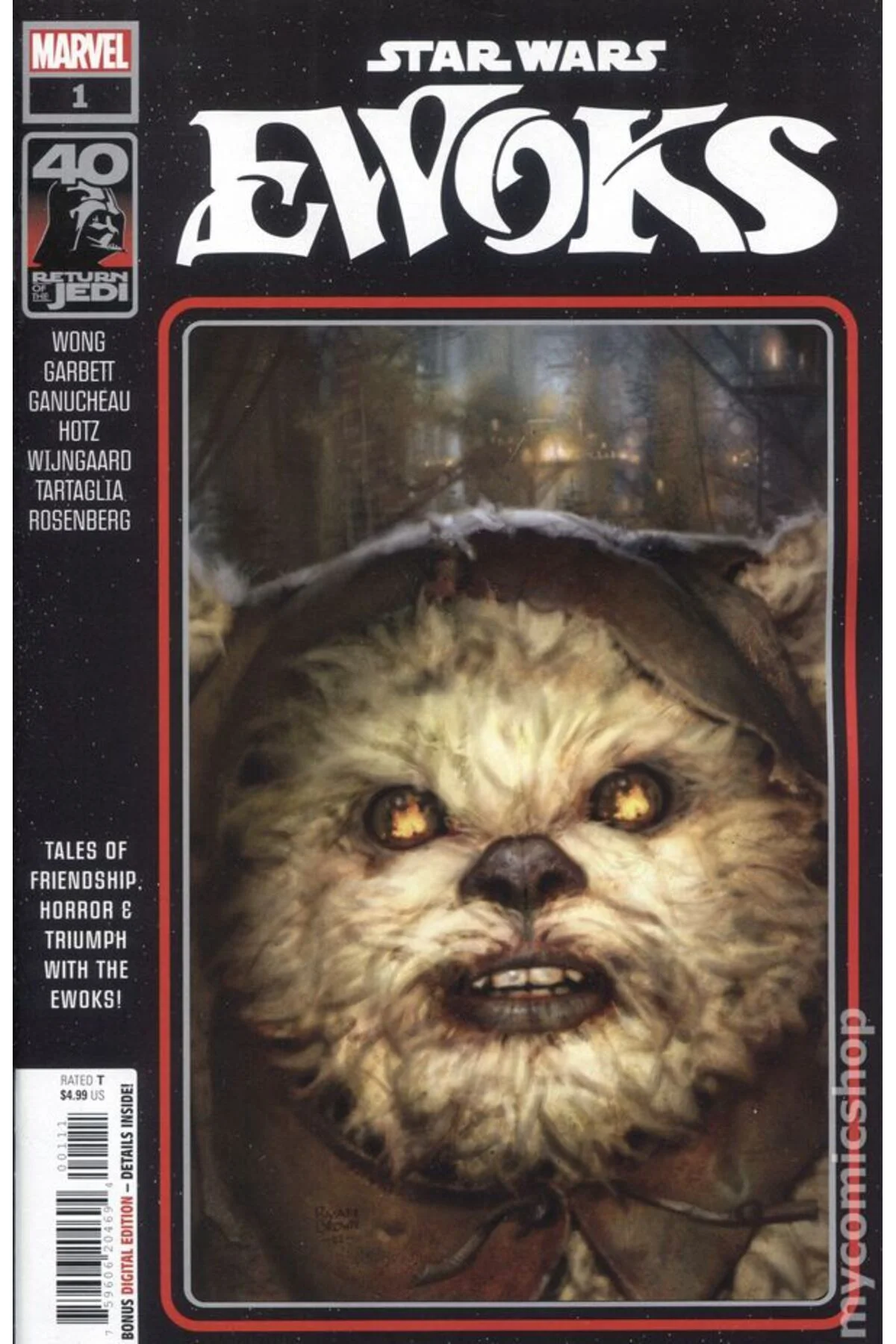 Star Wars Return of the Jedi Ewoks #1A (ingilizce)