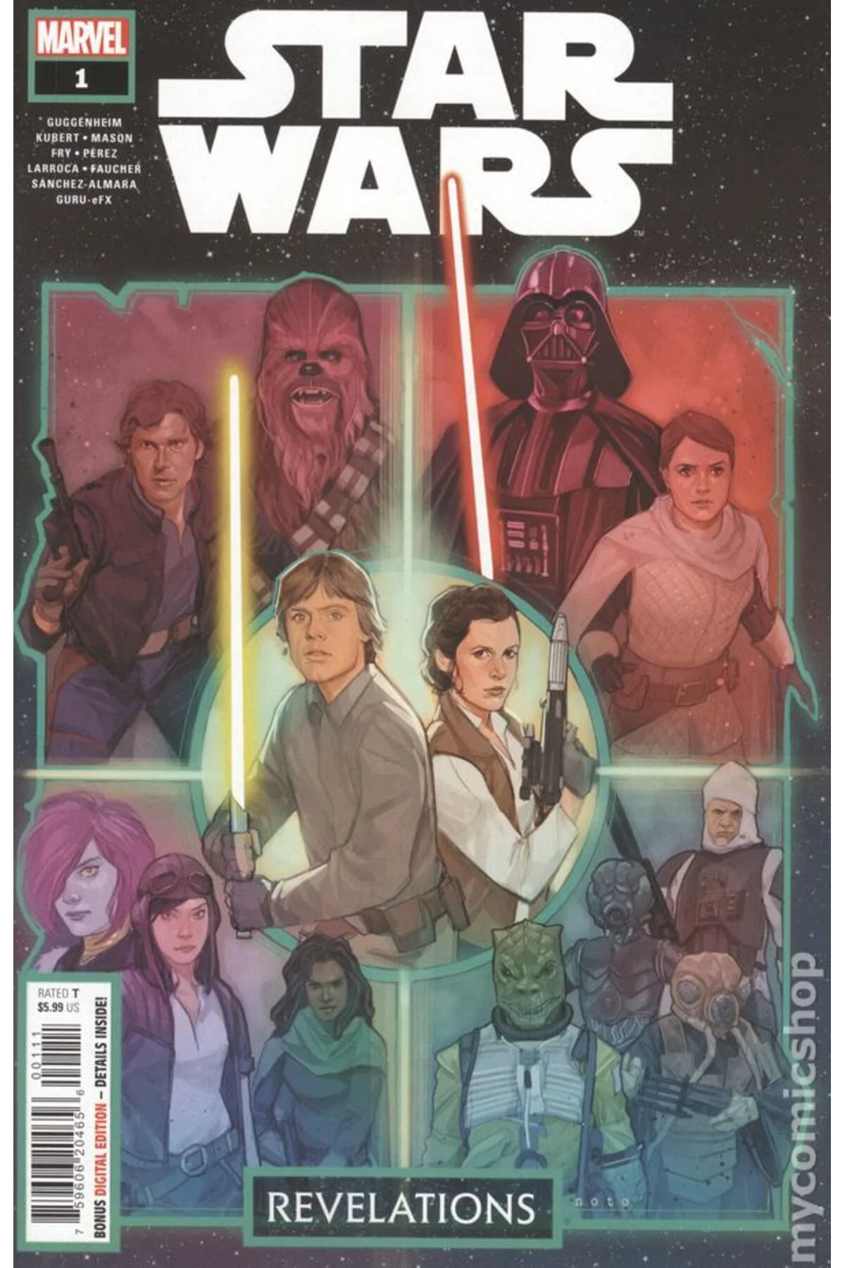 Star Wars Revelations #1A (ingilizce)