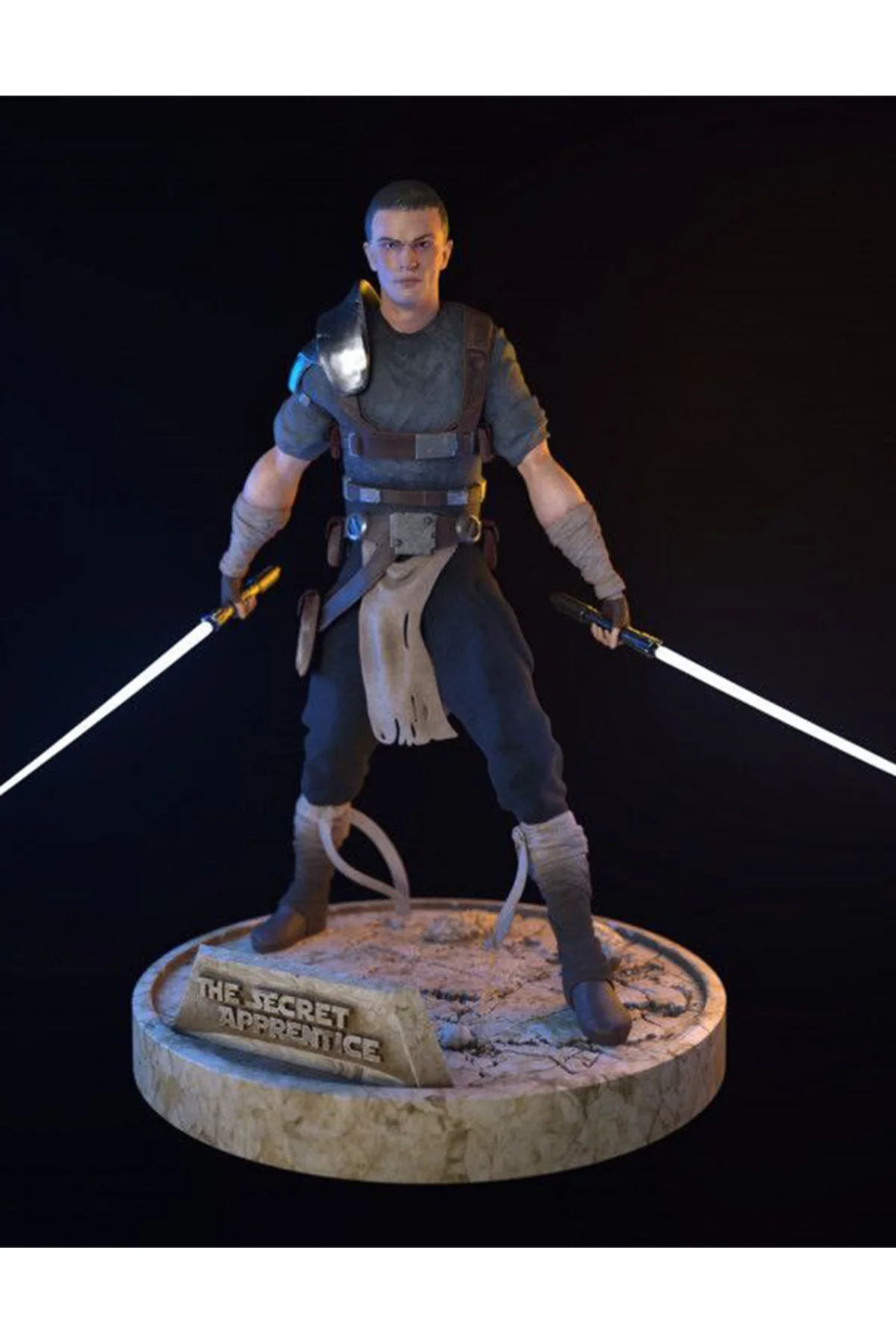 Star Wars Starkiller Figür Starwars Galen Marek Figür Büyük Boy 25CM