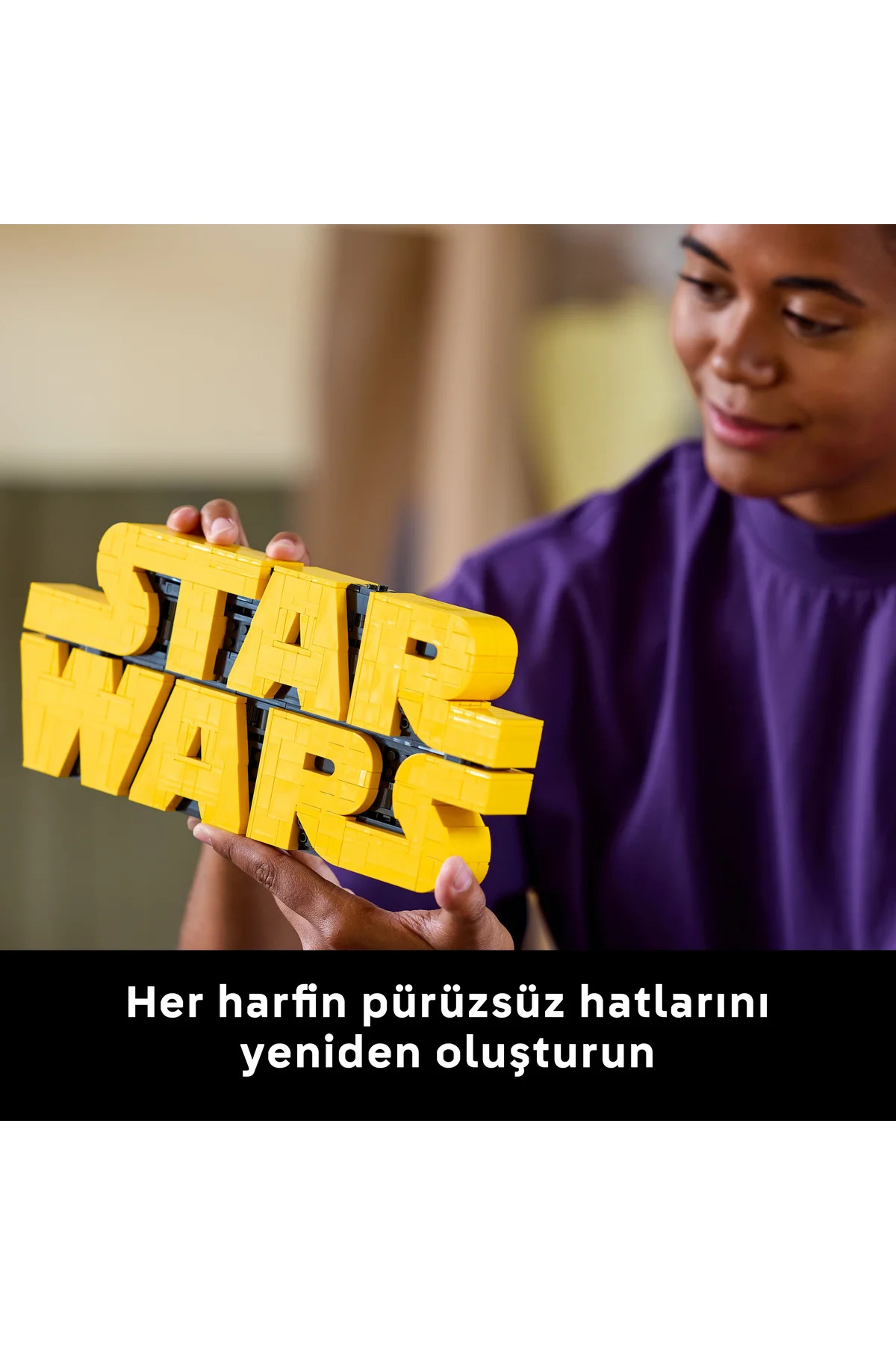 Lego ® Star Wars™Plarla Yapılan Star Wars Logosu 75407 - Yetişkinler İ