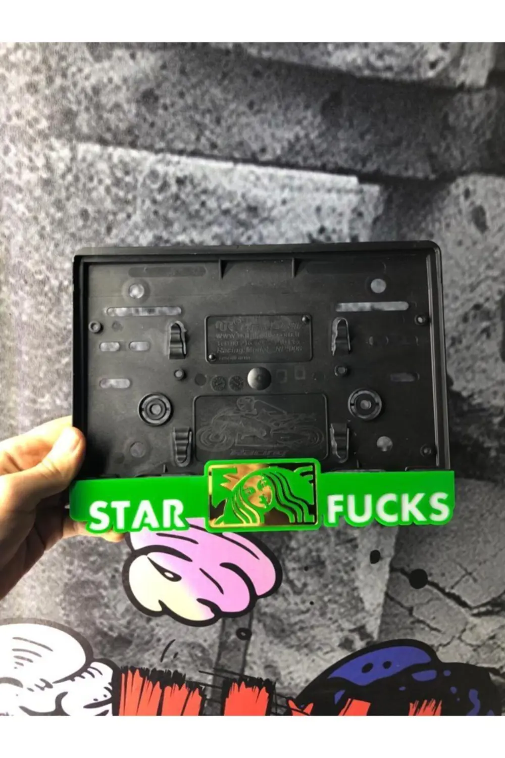 Starfucks Motor Plakalık