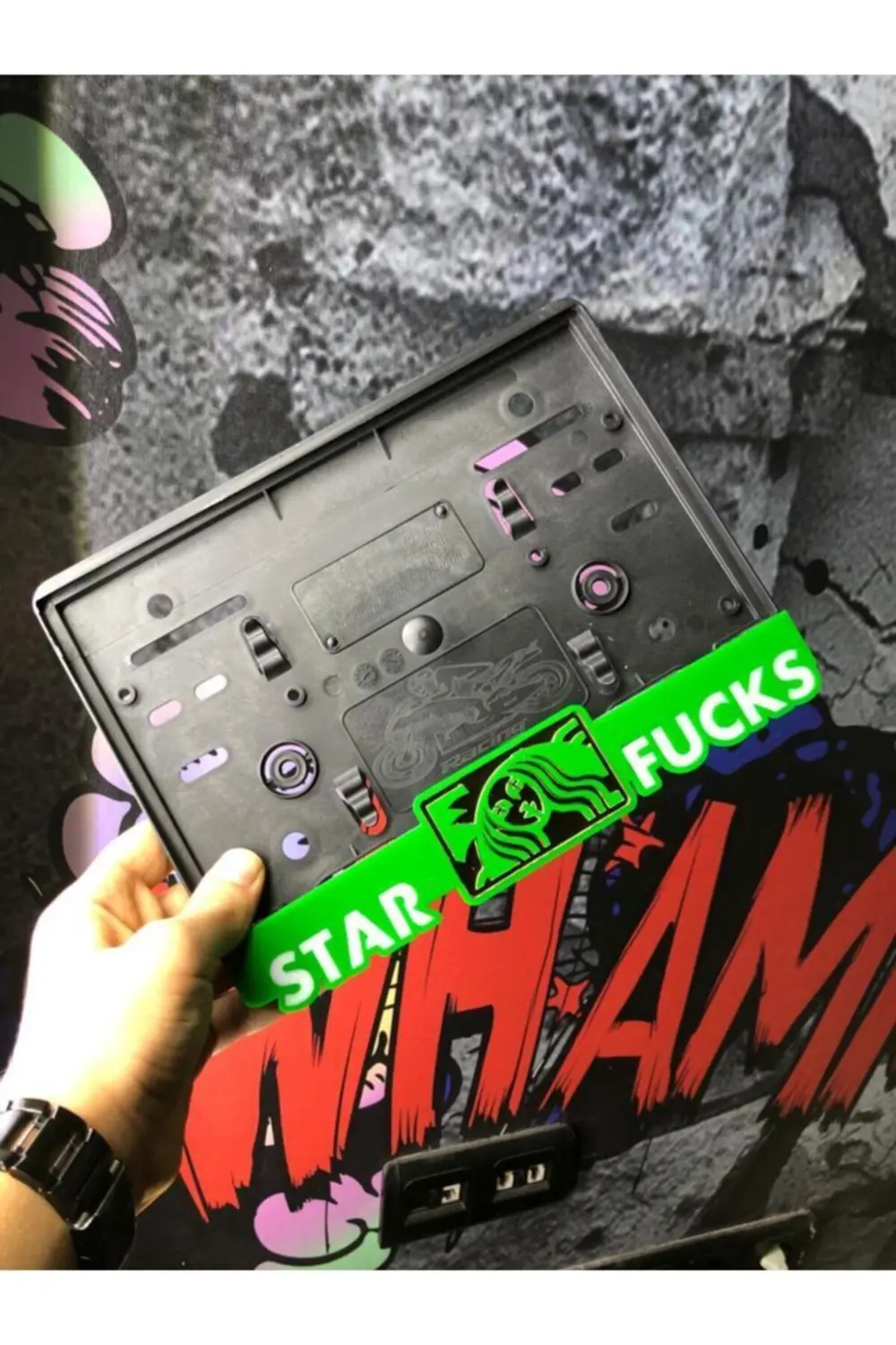 Starfucks Motor Plakalık