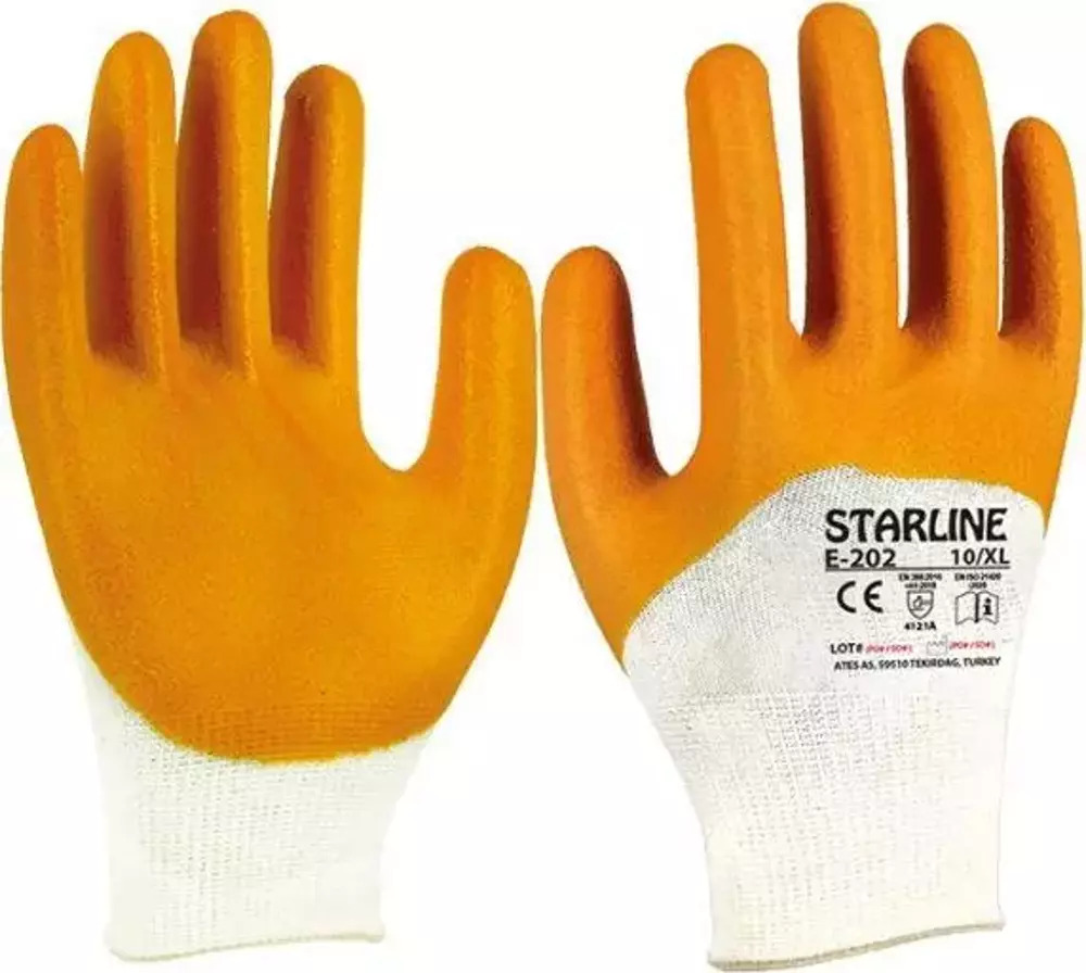 STARLINE E-202 NİTRİL ELDİVEN SARI XL-10 BEDEN (1 PAKET:12 ÇİFT) STARLINE E-202 NİTRİL ELDİVEN SARI XL-10 BEDEN (1 PAKET:12 ÇİFT)
