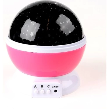 Starmaster Klc-03 3 X Kalem Pilli + 5 Volt Yıldız Yansıtmalı Küre Starmaster Klc-03 3 X Kalem Pilli + 5 Volt Yıldız Yansıtmalı Küre