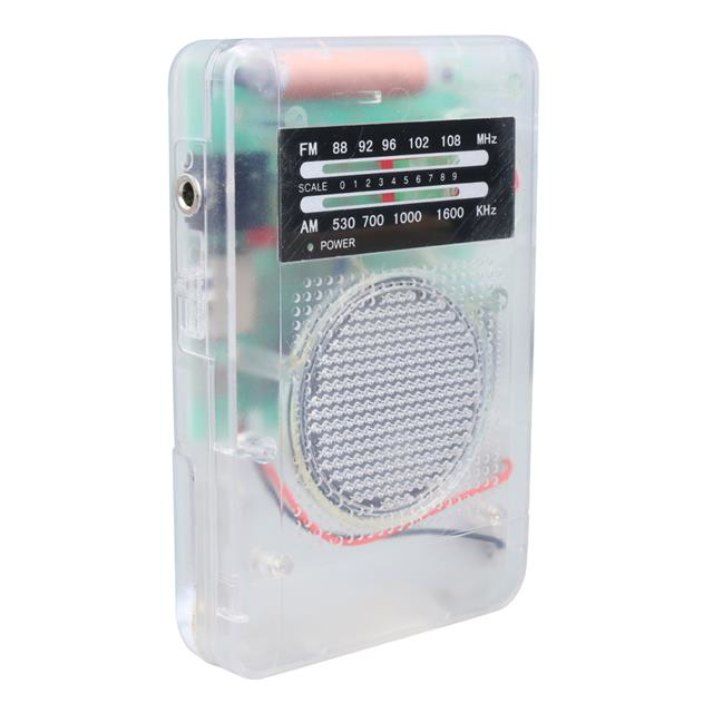 Starnic ST-821 AM-FM Şeffaf Analog Hapishane Radyosu (88-108 FM F Starnic ST-821 AM-FM Şeffaf Analog Hapishane Radyosu (88-108 FM F