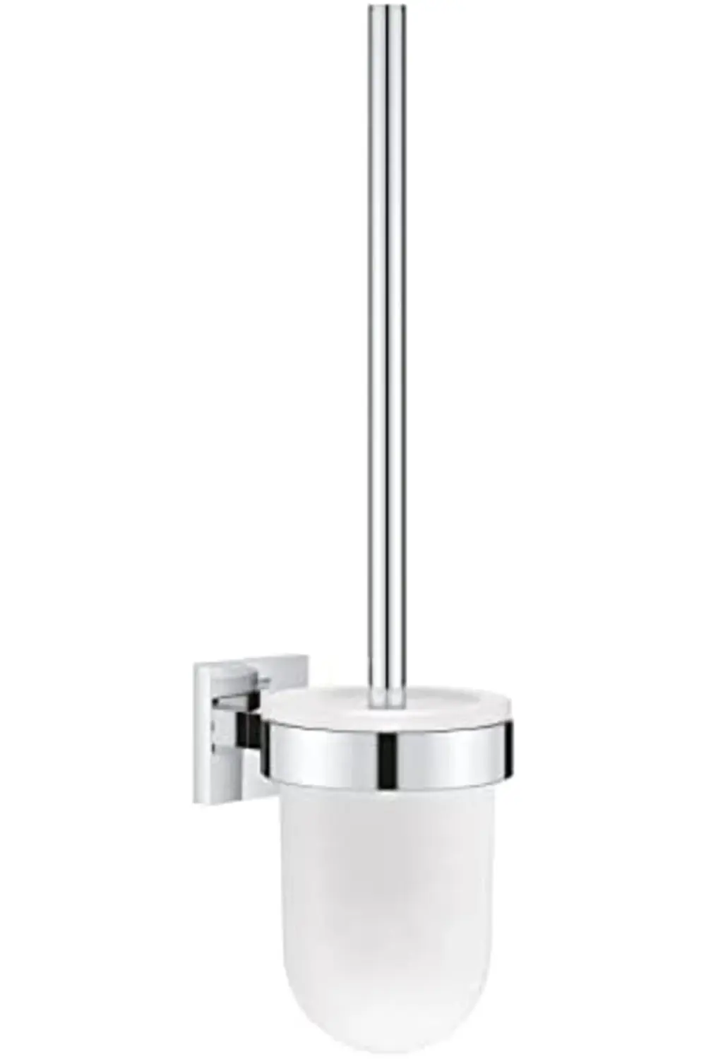 Start Cube Tuvalet Fırçası Seti, Duş/Banyo Aksesuarları, Krom, 40