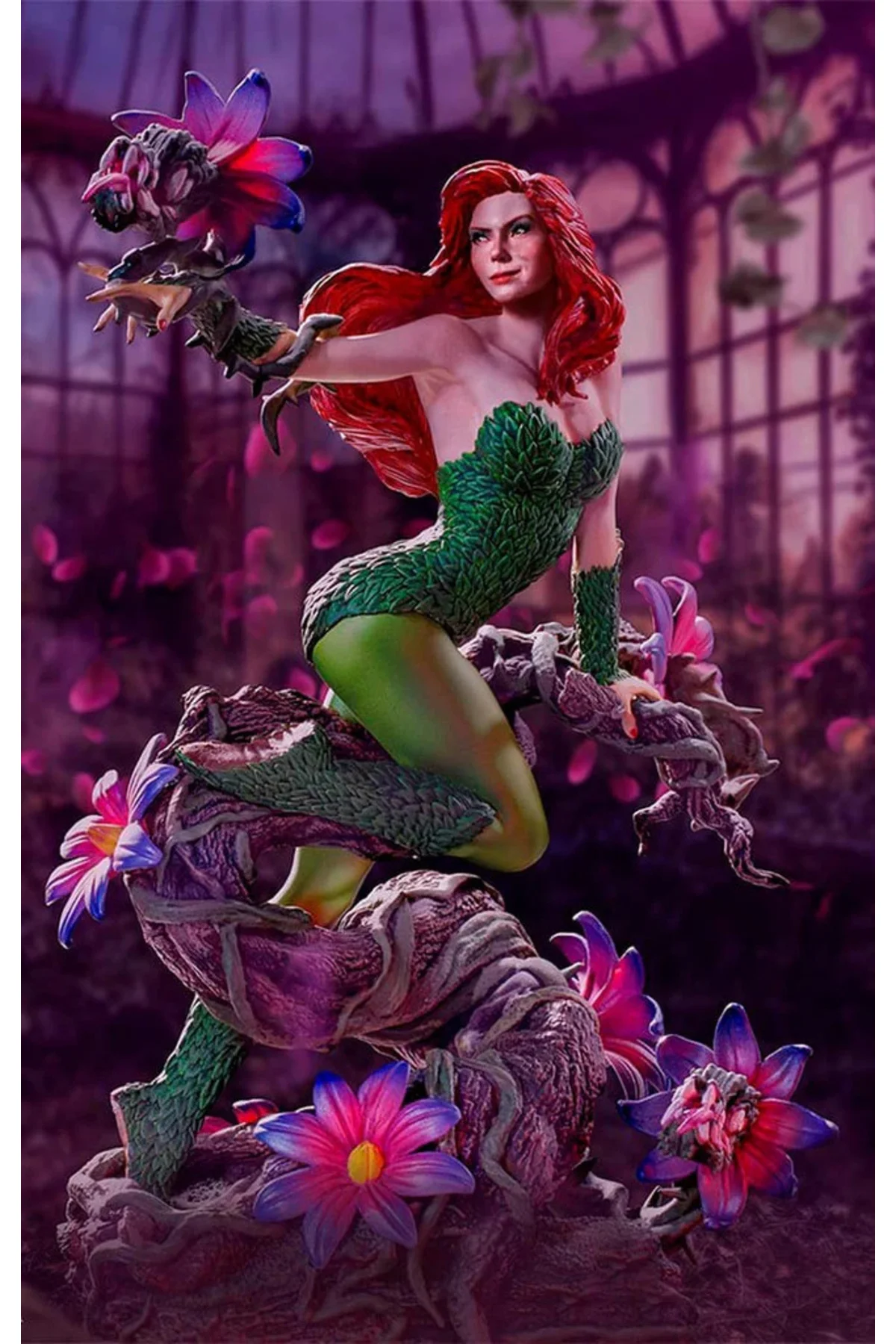 Statue Poison Ivy - Art Scale - 1/10 - Dc Comics - By Ivan Reis S