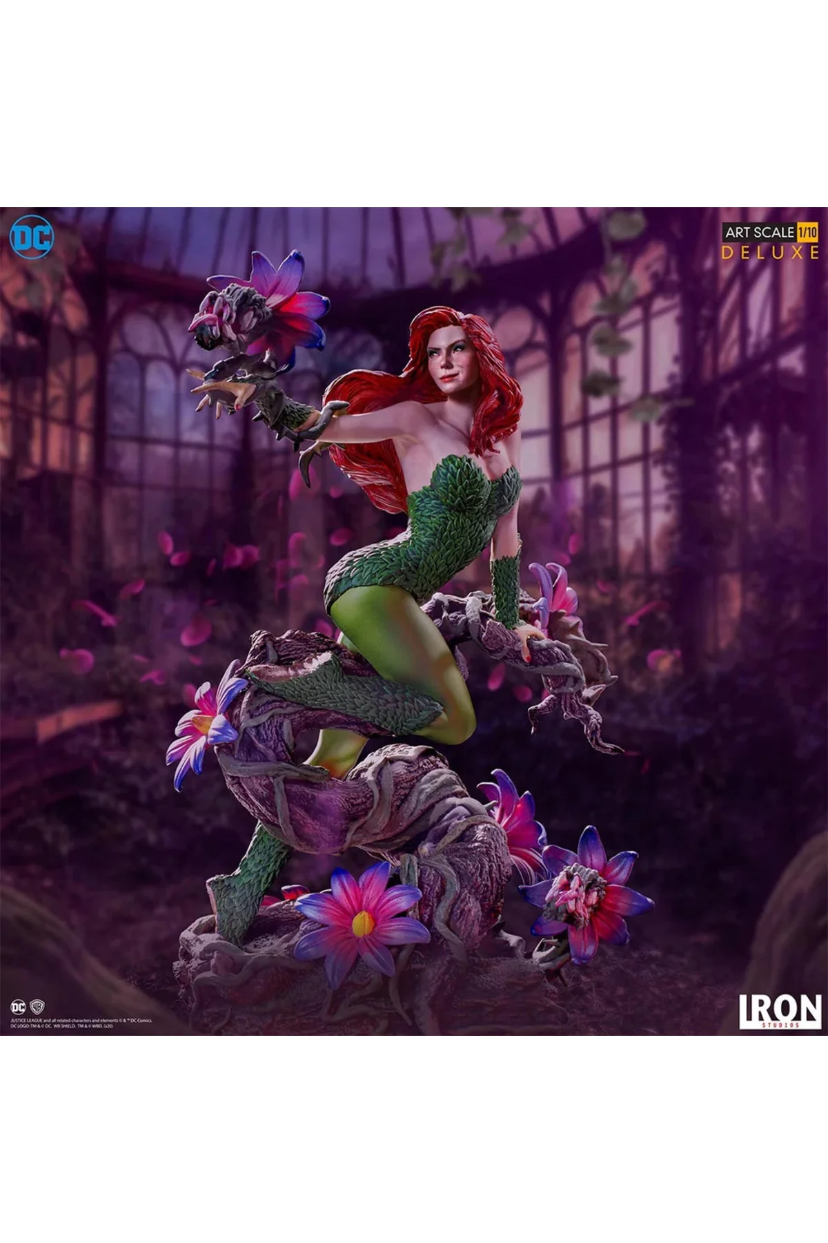 Statue Poison Ivy - Art Scale - 1/10 - Dc Comics - By Ivan Reis S