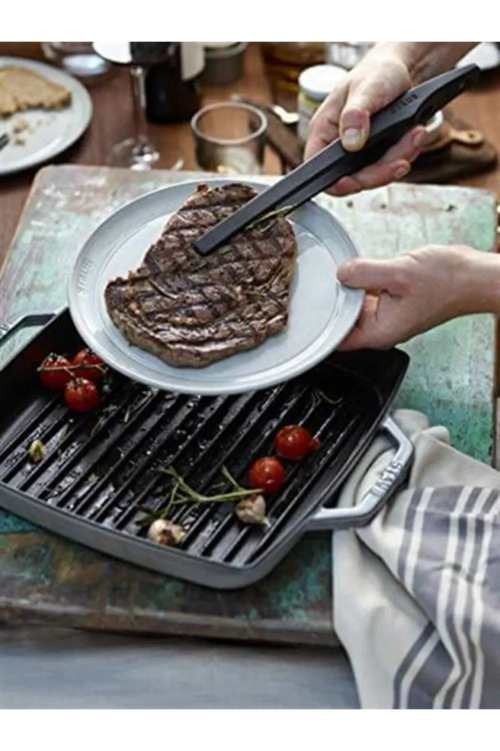 Staub 405031030 Maşa Siyah