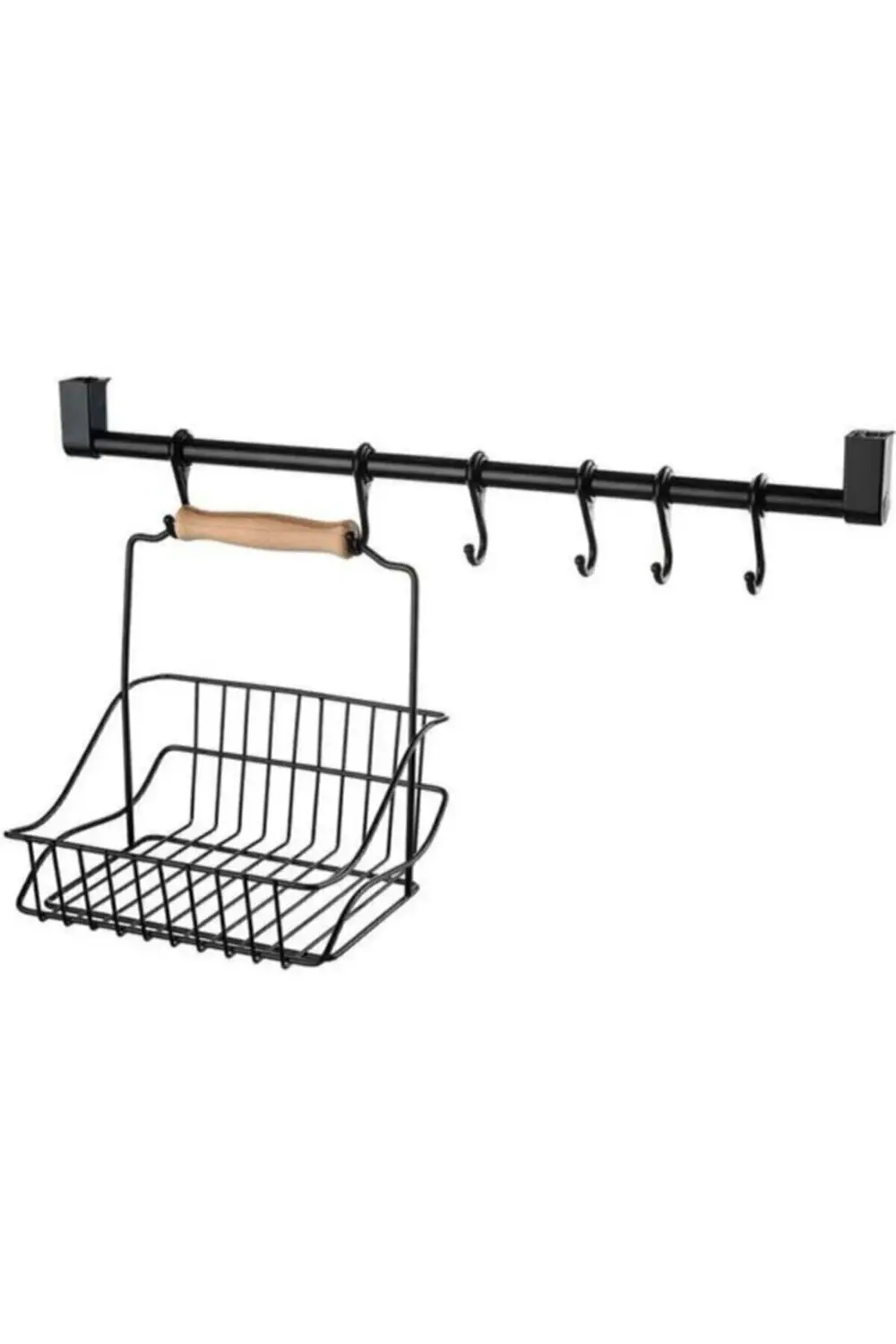 STD Askılı Ve Sepetli Retro Mutfak Seti Klasik