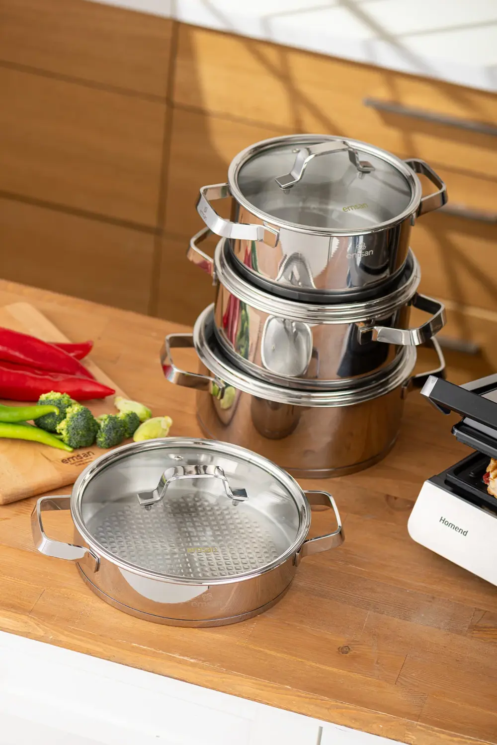 Steel 11 Parça Çeyiz Seti