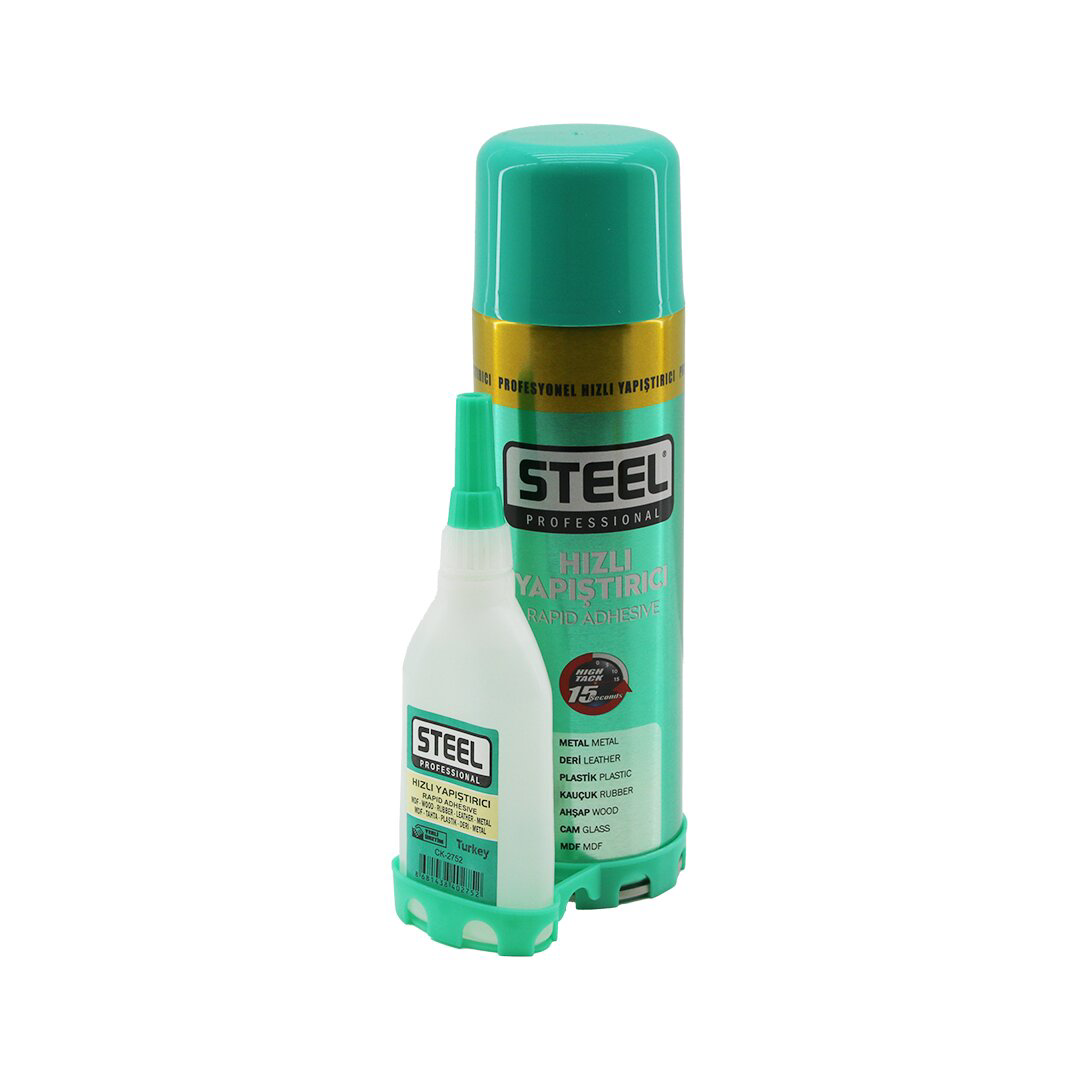 STEEL CK-2769  500ML+ 100GR  HIZLI YAPIŞTIRICI (4741)