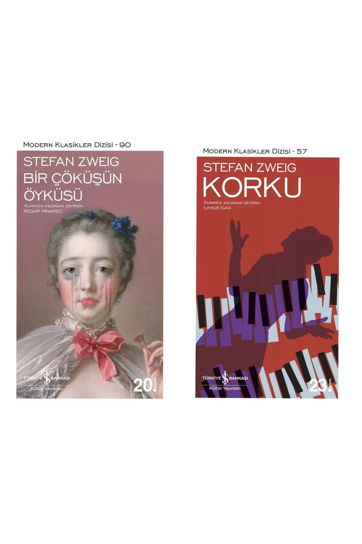 Stefan Zweig 2'li Set- Bir Çöküşün Hikayesi - Korku