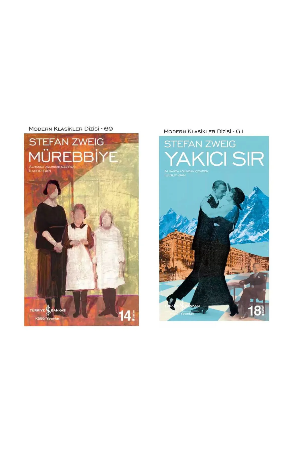 Stefan Zweig 2'li Set- Mürebbiye / Yakıcı Sır