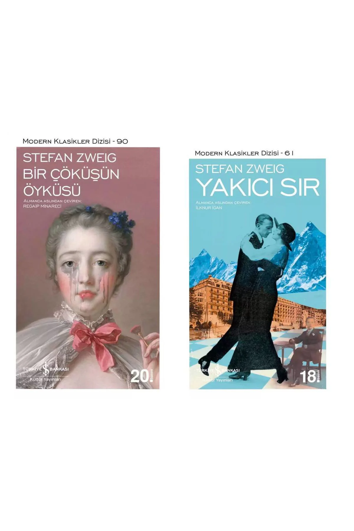 Stefan Zweig 2'li Set- Bir Çöküşün Hikayesi - Yakıcı Sır