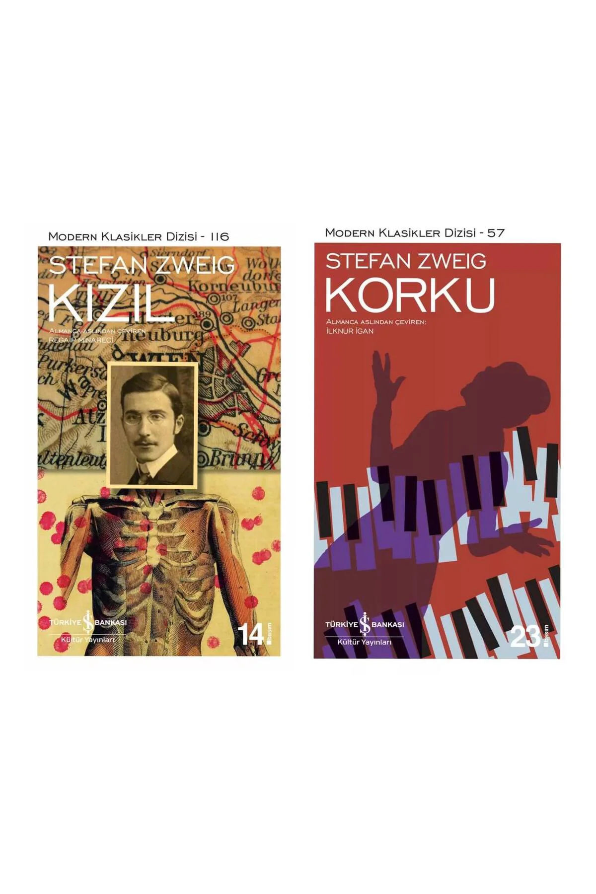 Stefan Zweig 2'li Set - Kızıl /korku