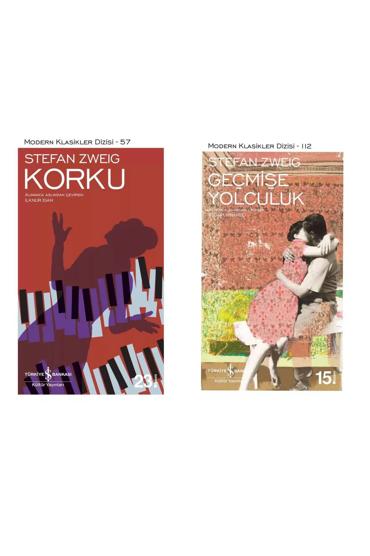 Stefan Zweig 2'li Set- Korku / Geçmişe Yolculuk