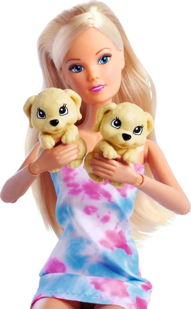 Steffi Love Sl Dog Buggy Köpek Arabalı Oyun Seti