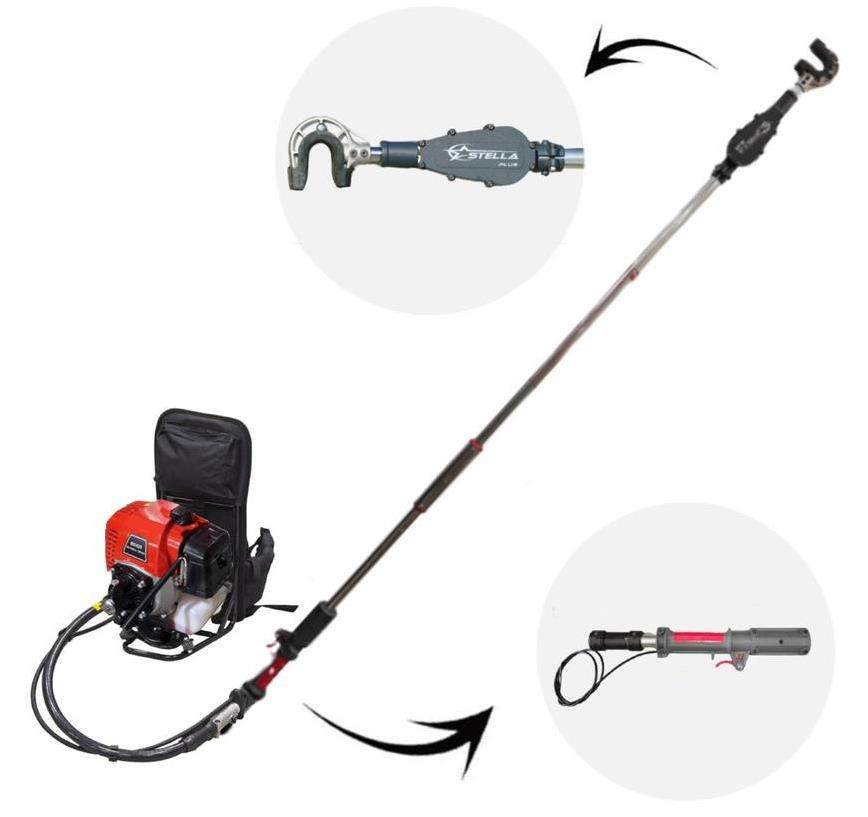 Gardenpro Stella Plus Sp-900 Benzin Motorlu Zeytin Hasat Makinesi 3.1 Hp