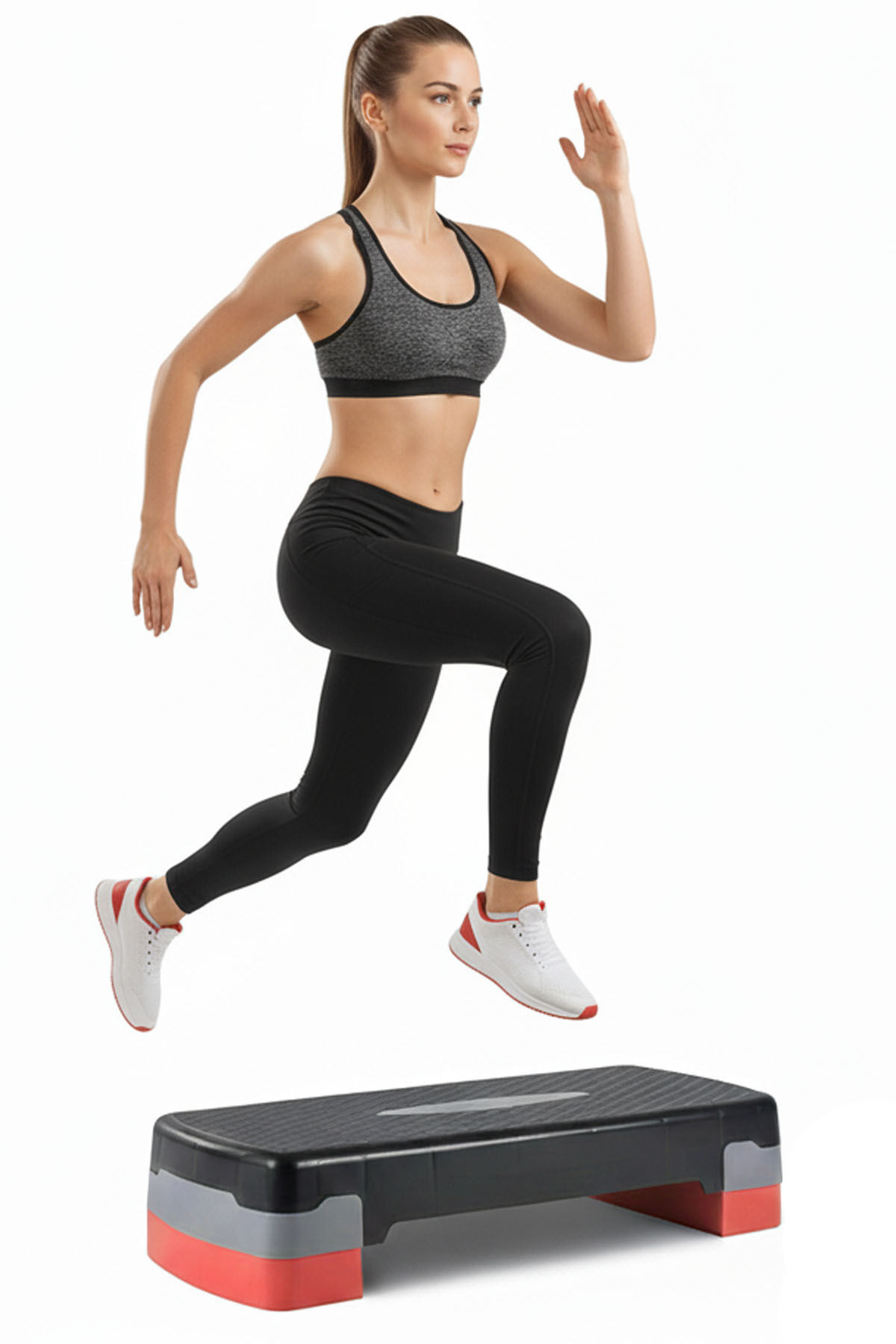 Delta Step Tahtasi 2 Kademeli – Aerobik Step Board, Kardiyo Egzersiz, E