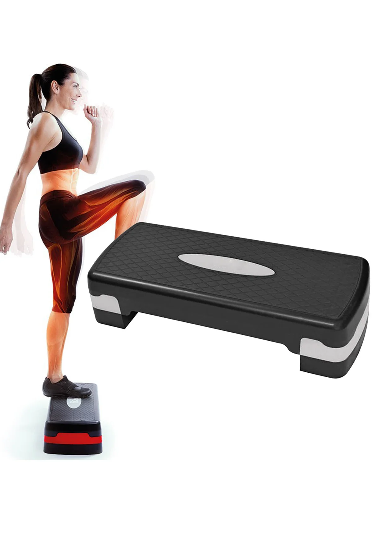 Step Tahtası 2 Kademeli Step İki Kademeli Step Spor Aleti Kondisy