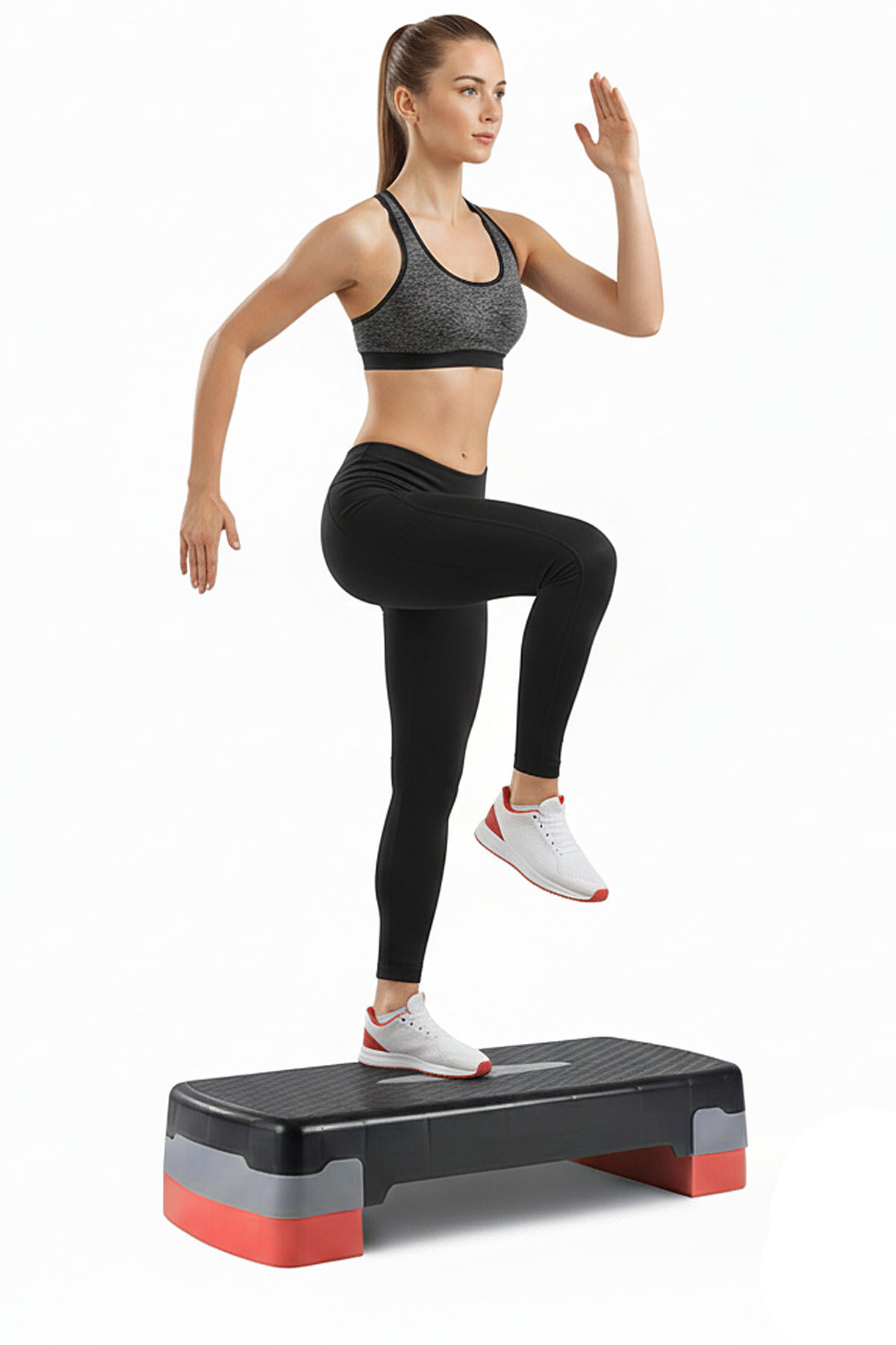 Delta Step Tahtası 2 Kademeli – Aerobik Step Board, Kardiyo Egzersiz, E