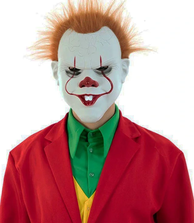 Stephen King's Korkutucu Joker Maske 31x22 Cm