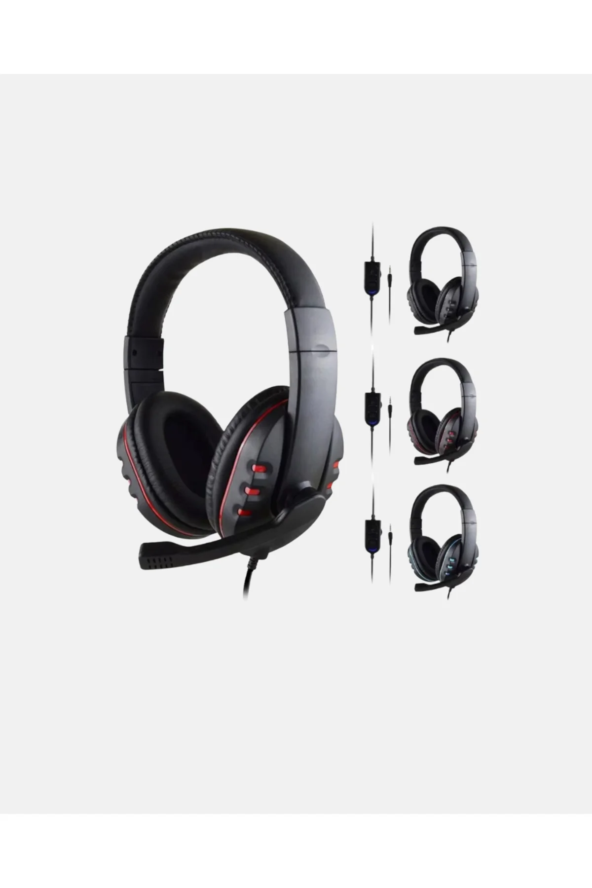 Stereo Ses Destekli Mikrofonlu Gaming Kulaklık – Yumuşak Pedli - 