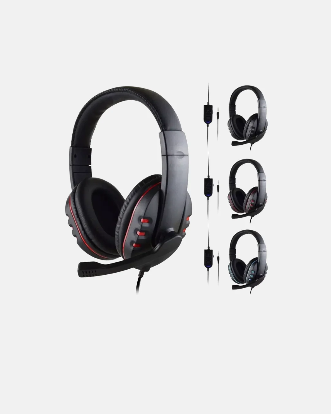 Stereo Ses Destekli Mikrofonlu Gaming Kulaklık – Yumuşak Pedli