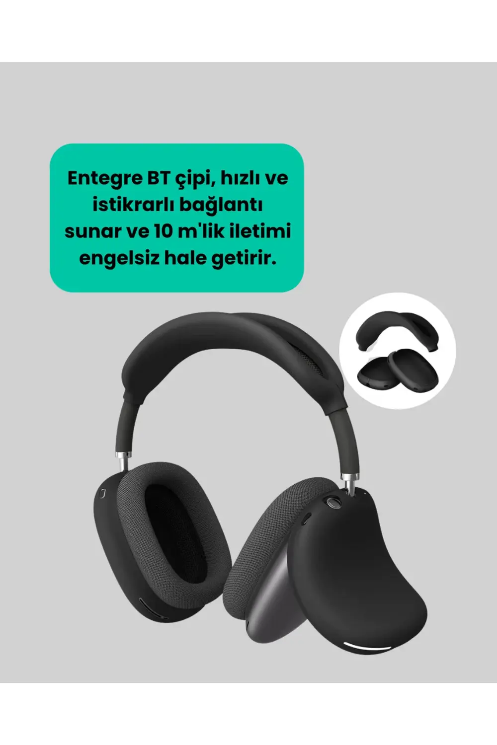Stereo Ses Kaliteli Bluetooth Kulaklık | Katlanabilir ve Ergonomi