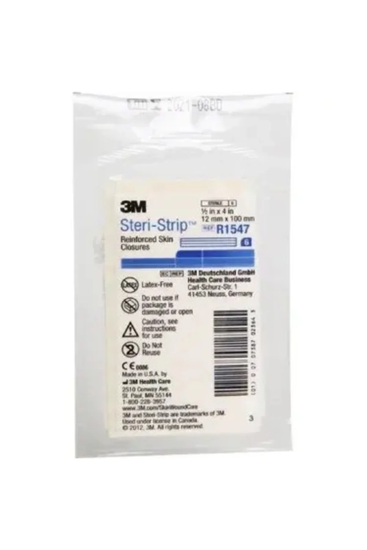 STERI STRIP 1547 12MM (MAVI) STERI STRIP 1547 12MM (MAVI)