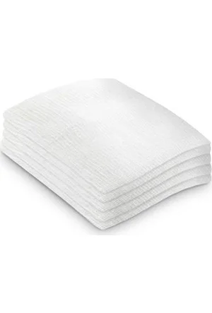 Steril Emici Spanç 7,5x7,5 cm 4 Katlı - 100'lü Kutu | Cerrahi ve Pansuman Süngeri