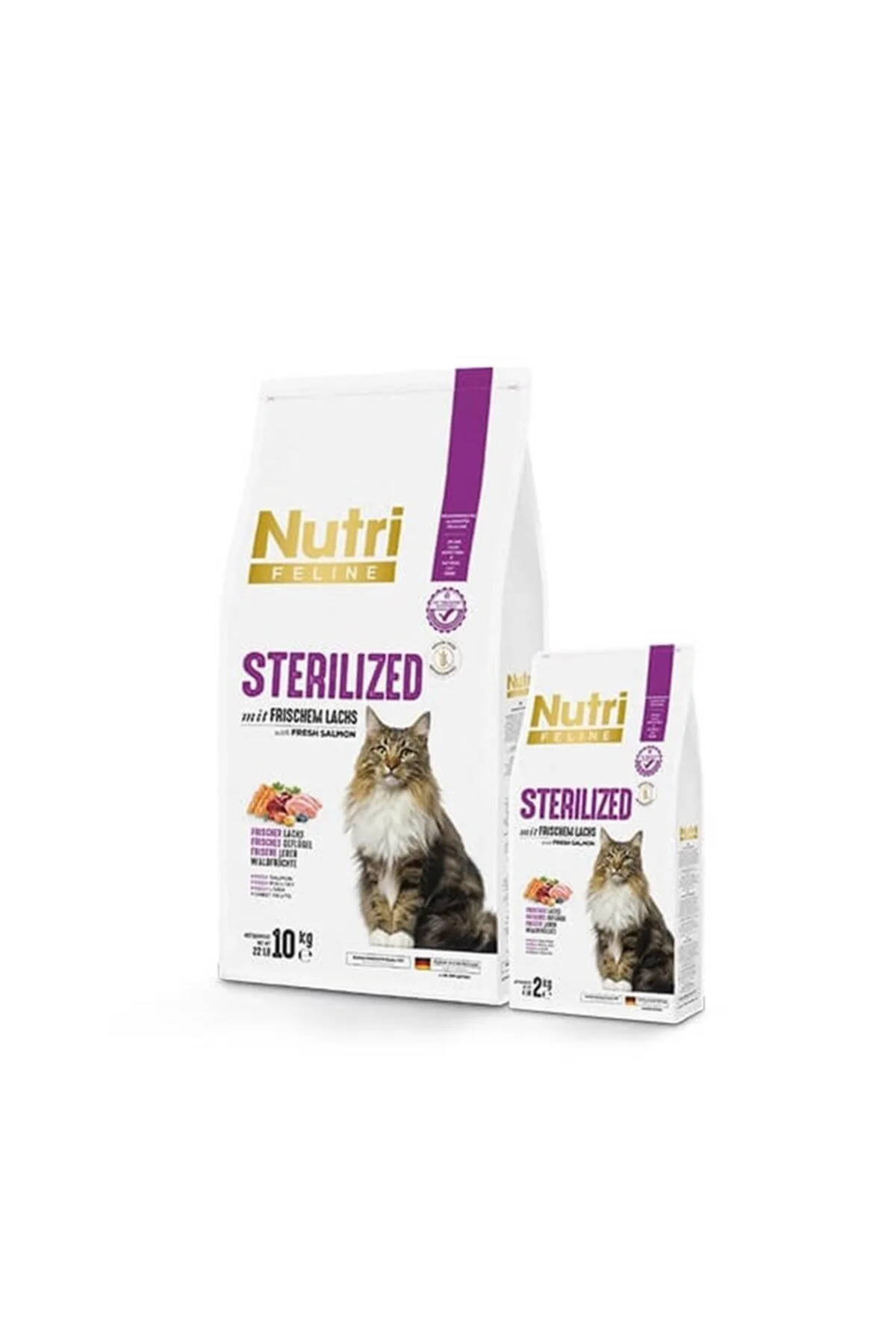 Sterilised Kısırlaştırılmış Tahılsız Kedi Maması 10 Kg