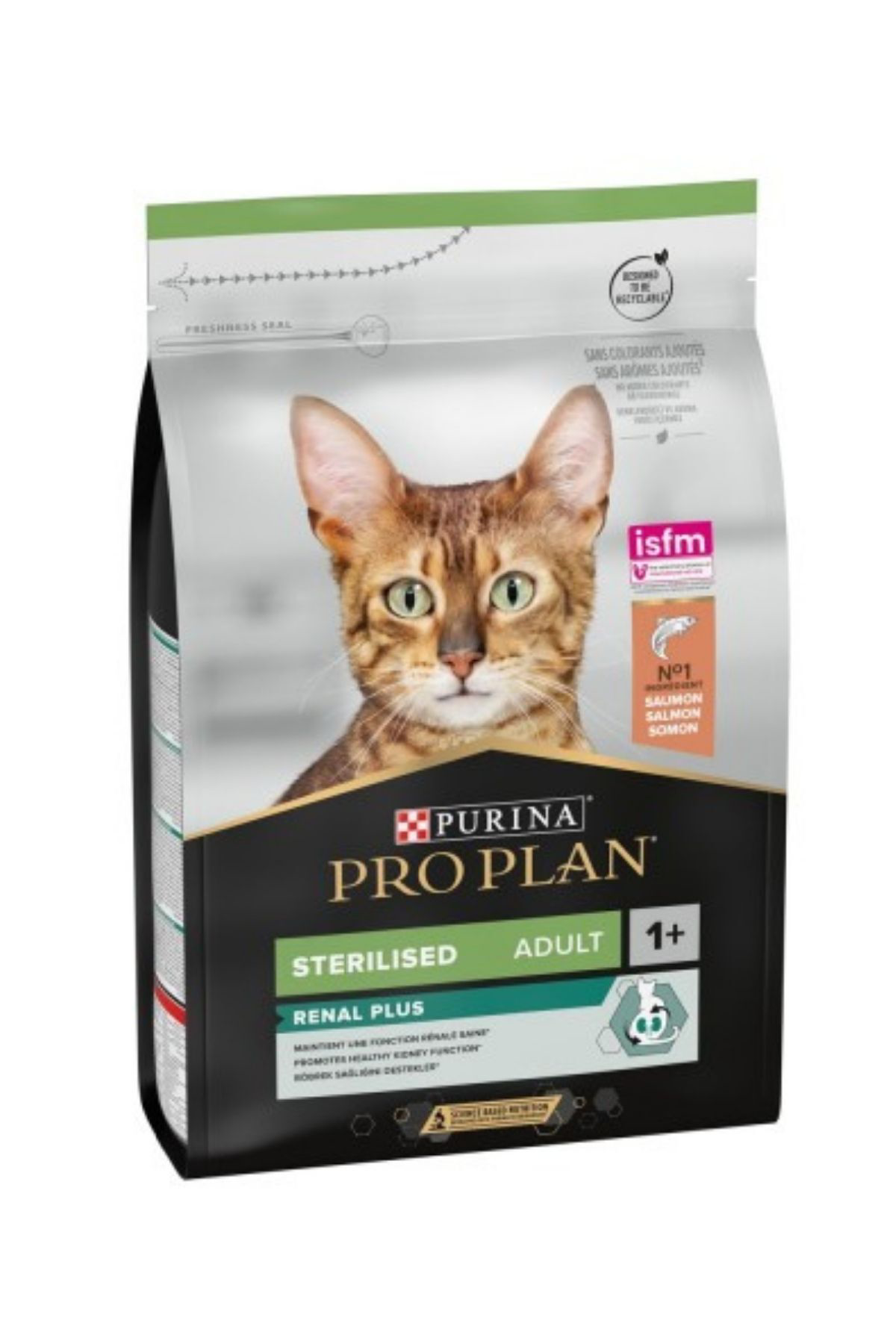 Sterilised Kısırlaştırılmış Somonlu Kedi Maması 10 KG