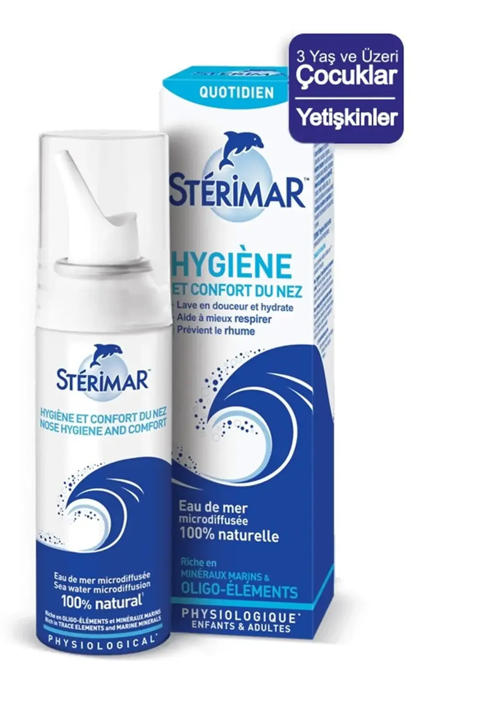 Sterimar Burun Spreyi Deniz Suyu 100 ml