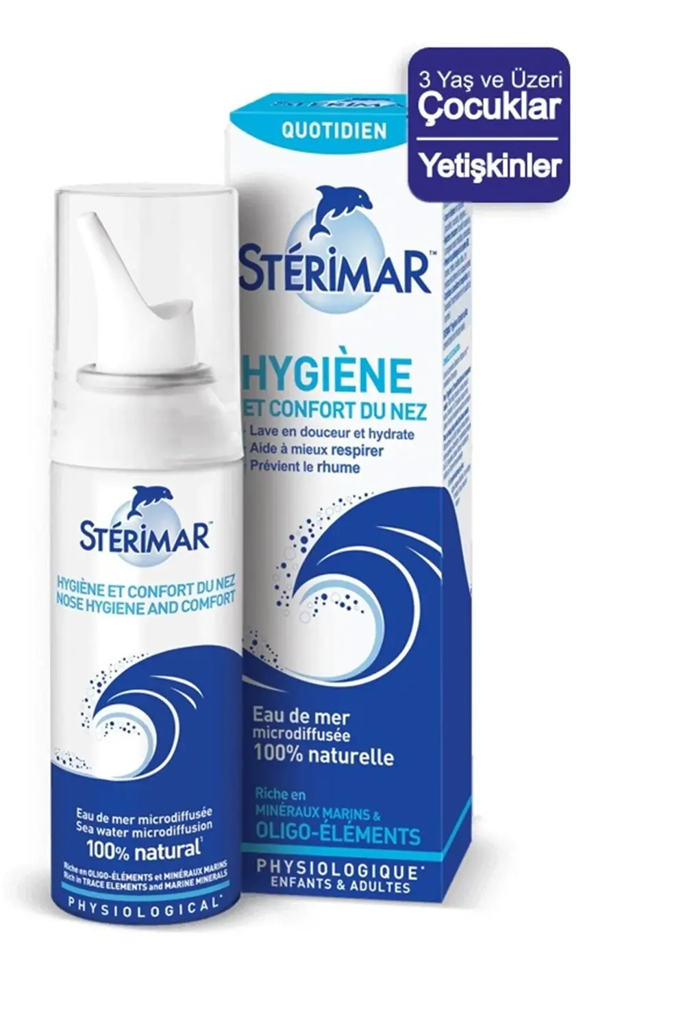Sterimar Burun Spreyi Deniz Suyu 100 ml