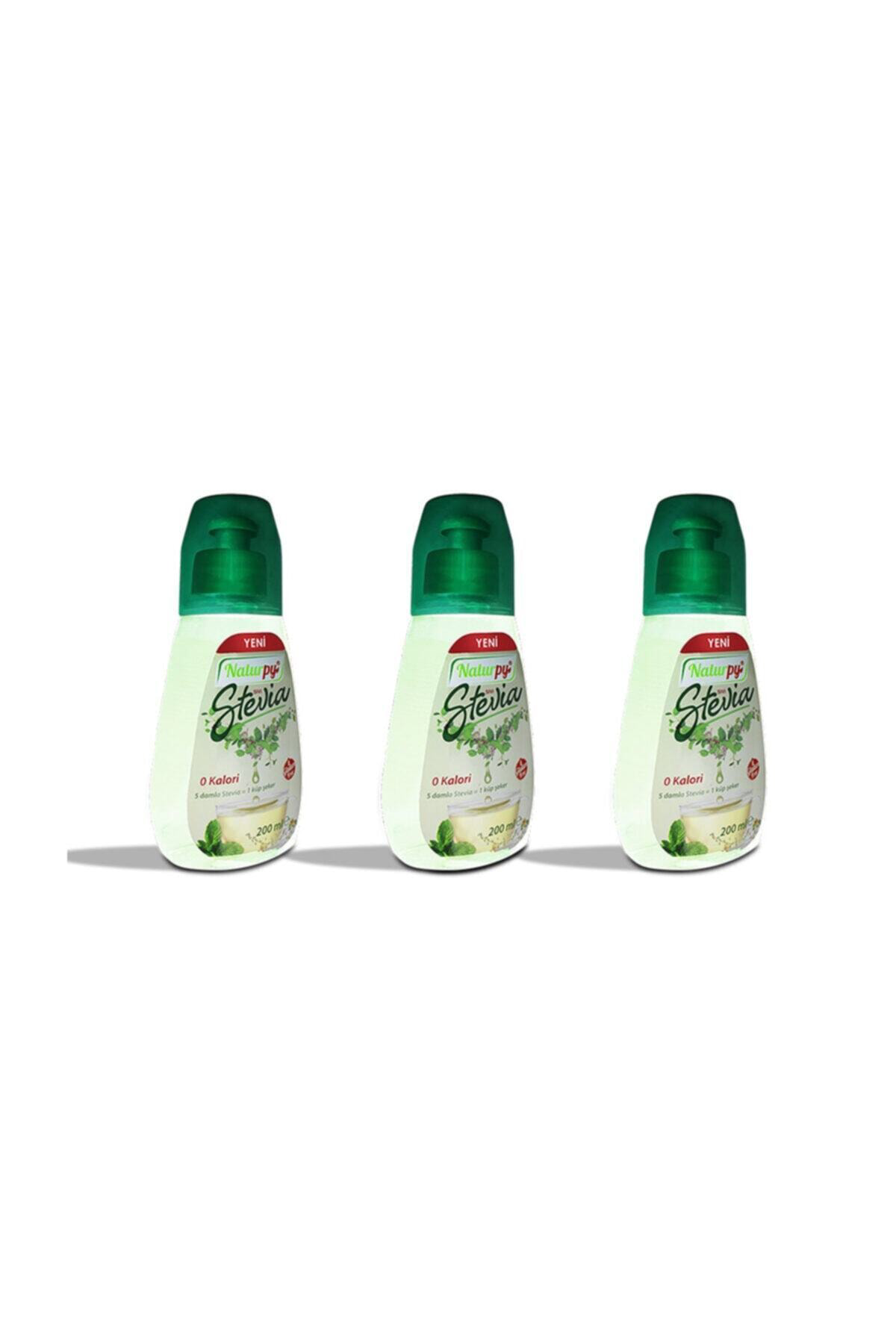 Stevia Sıvı Tatlandırıcı 3 X 200 Ml