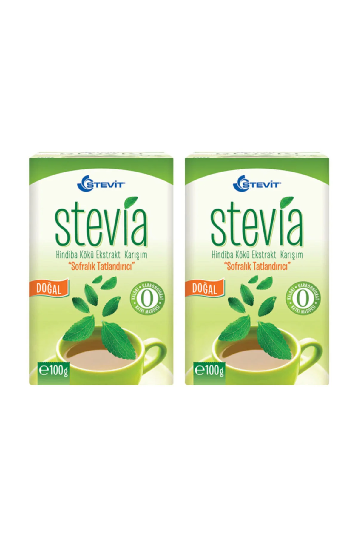 Stevit Stevia & Hindiba Kökü Ekstraktı 100 gr X 2 Adet