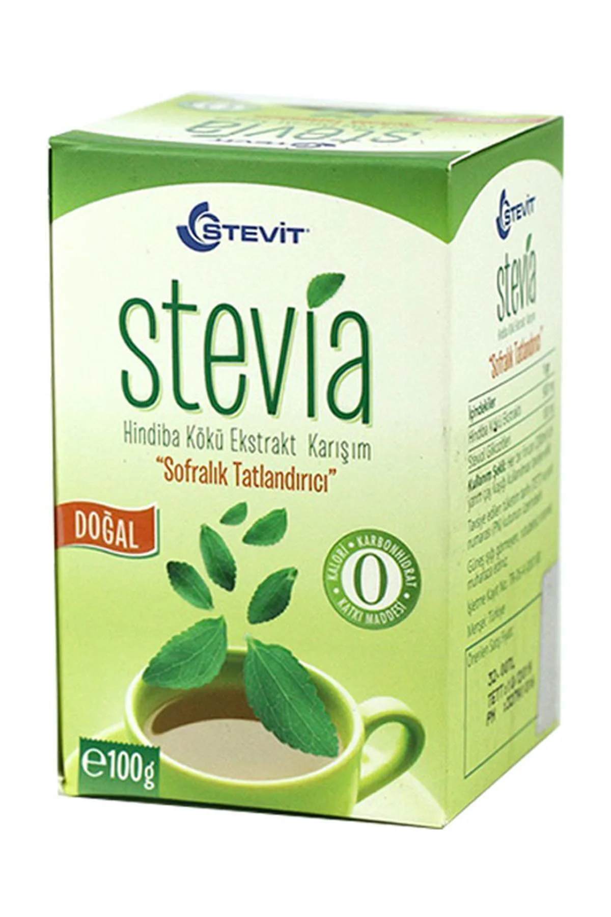 (STEVİT) Stevia Hindiba Kökü Ekstrakt Karışım 100 gr