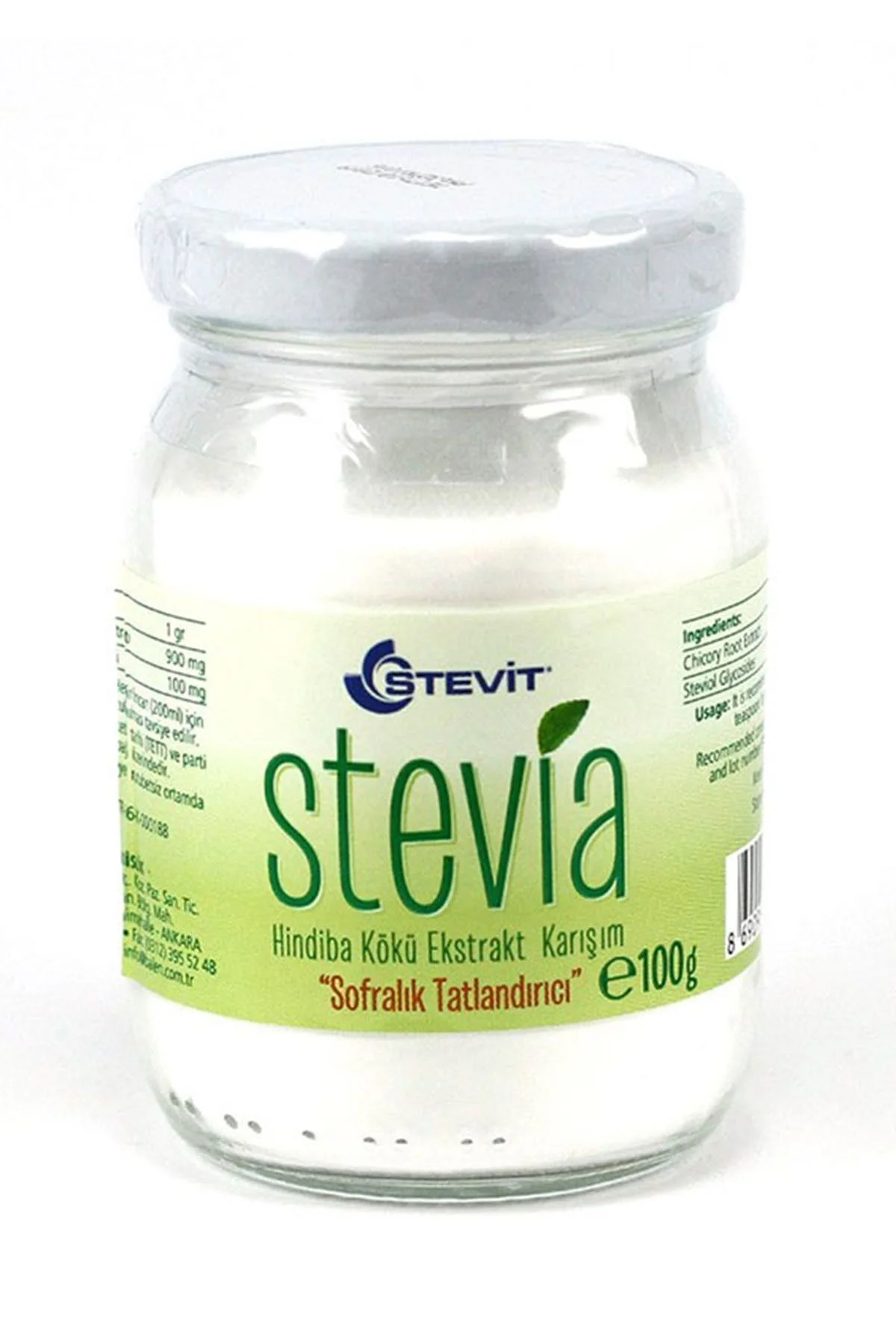 (STEVİT) Stevia Hindiba Kökü Ekstrakt Karışım 100 gr