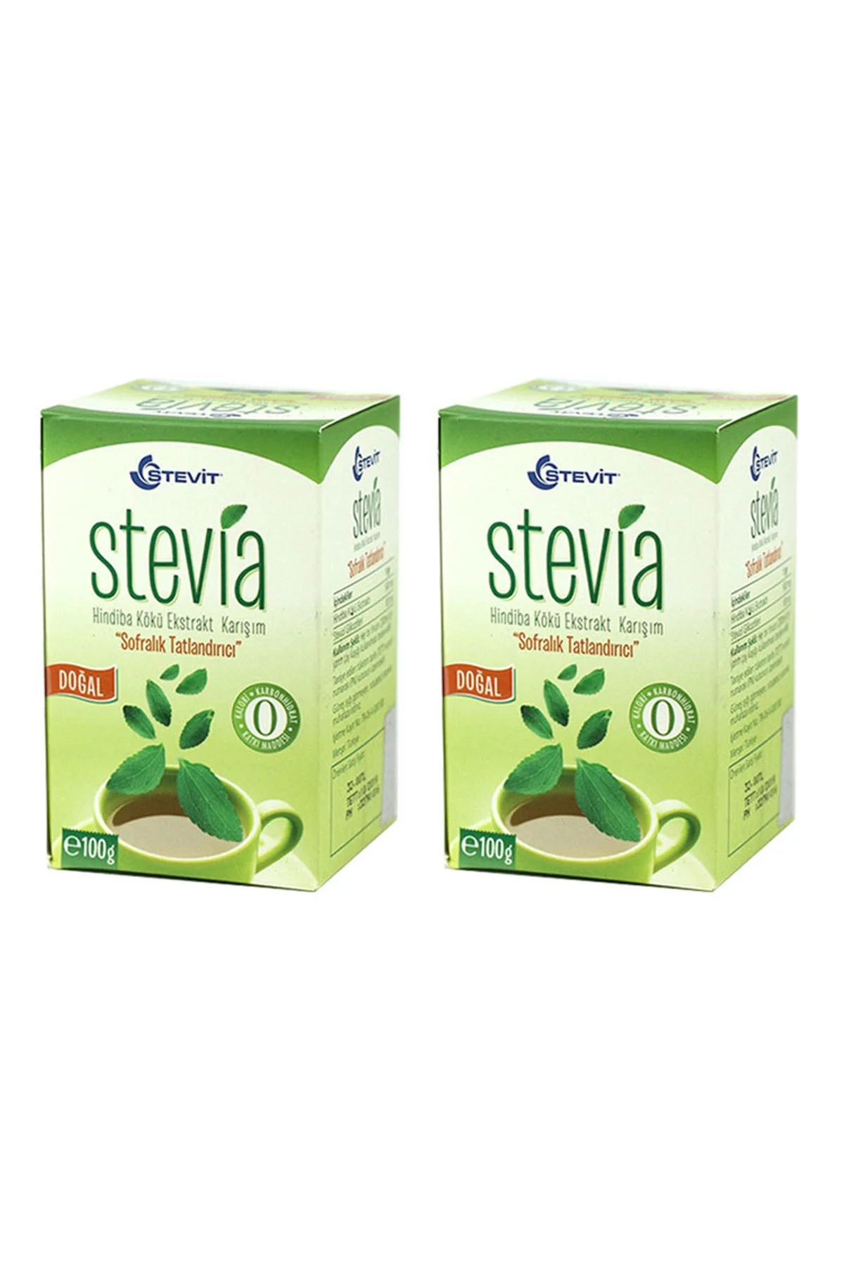 (Stevit) Stevia Hindiba Kökü Ekst. Karışım 100 gr x 2 Adet